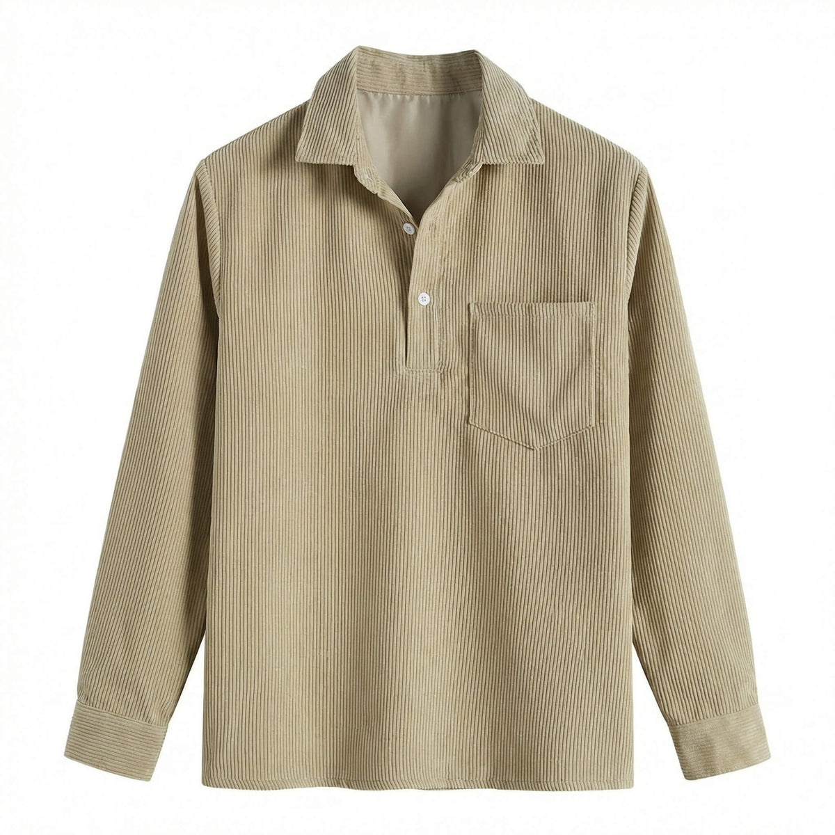 Camisa Polo Clássica Wellington de Manga Longa