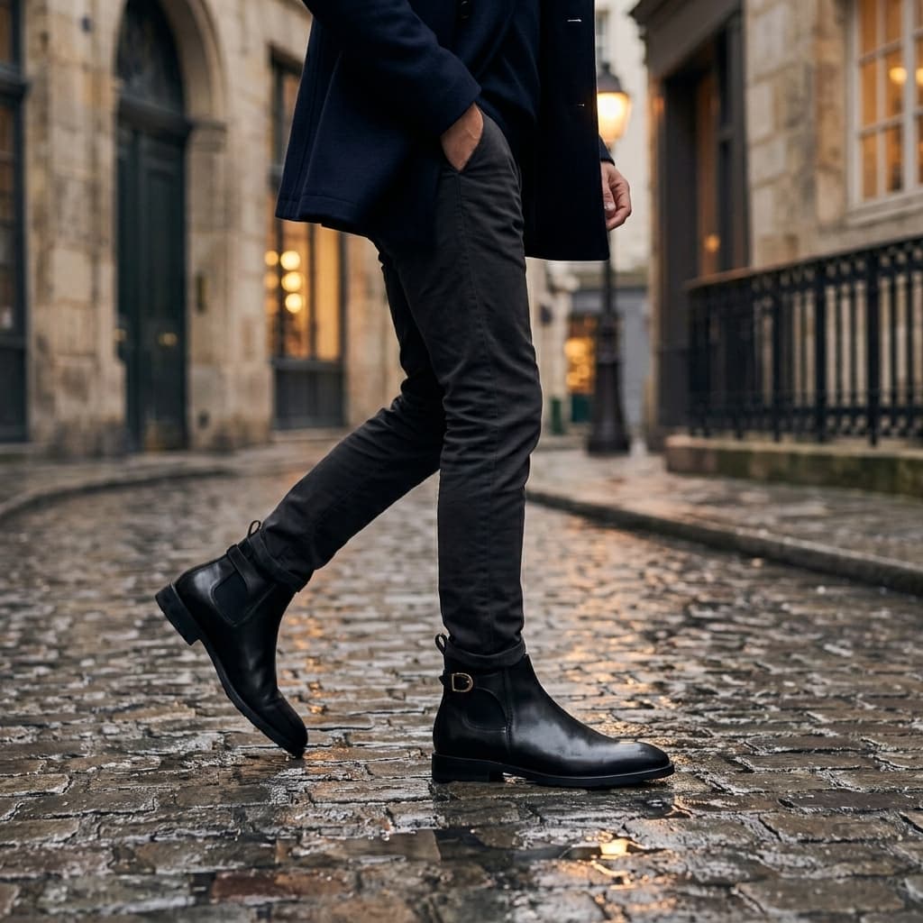 Botas Langston de Couro Premium