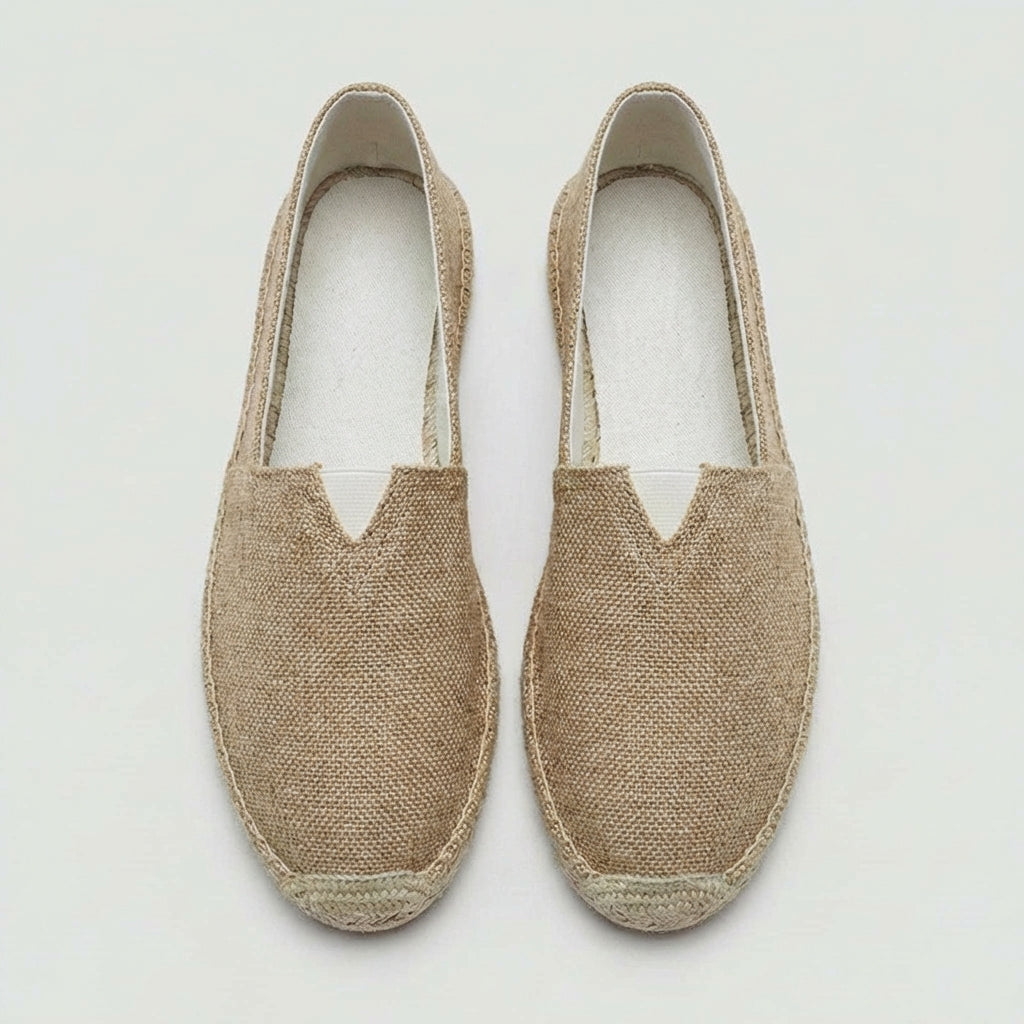 Espadrilles de Linho Brookshire – Sapatos Elegantes e Leves para o Verão