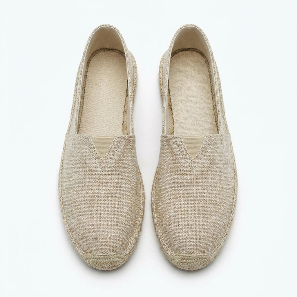 Espadrilles de Linho Brookshire – Sapatos Elegantes e Leves para o Verão