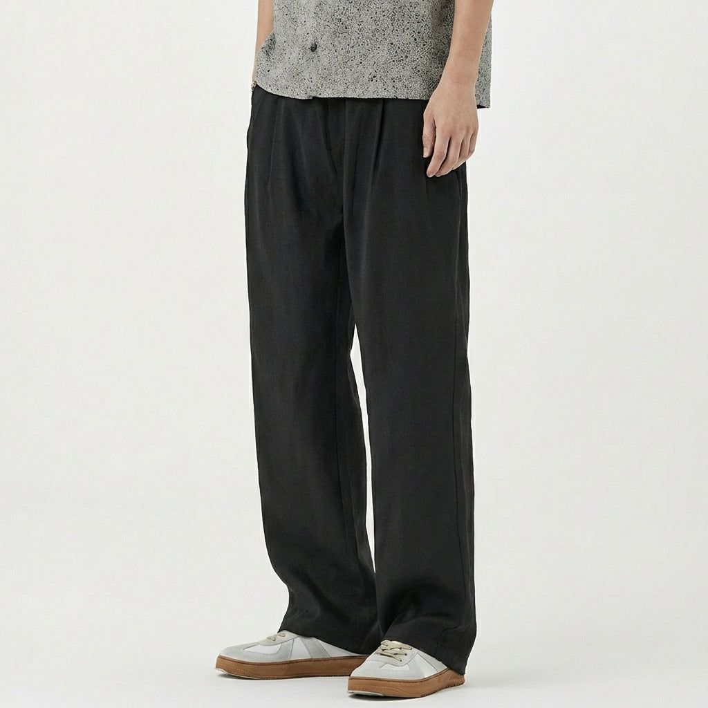 Calça Riviera de Linho com Modelagem Solta