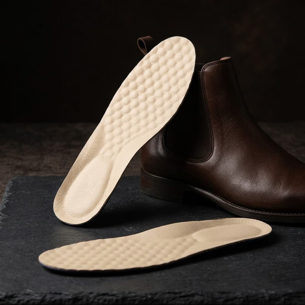 Palmilhas de Couro Premium Comfort+