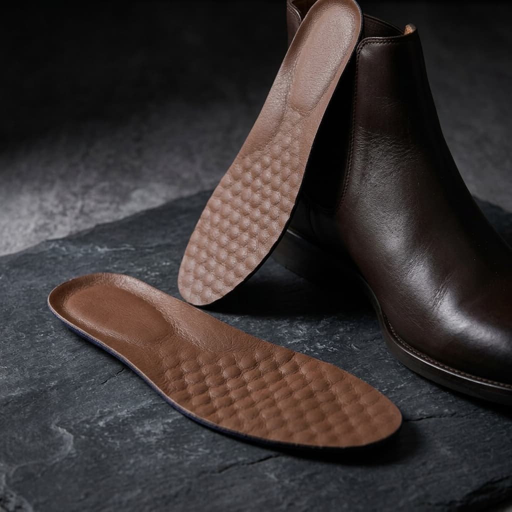 Palmilhas de Couro Premium Comfort+