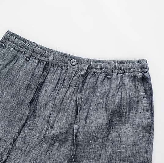 Calça Capri Elegante de Linho
