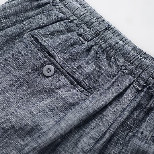Calça Capri Elegante de Linho