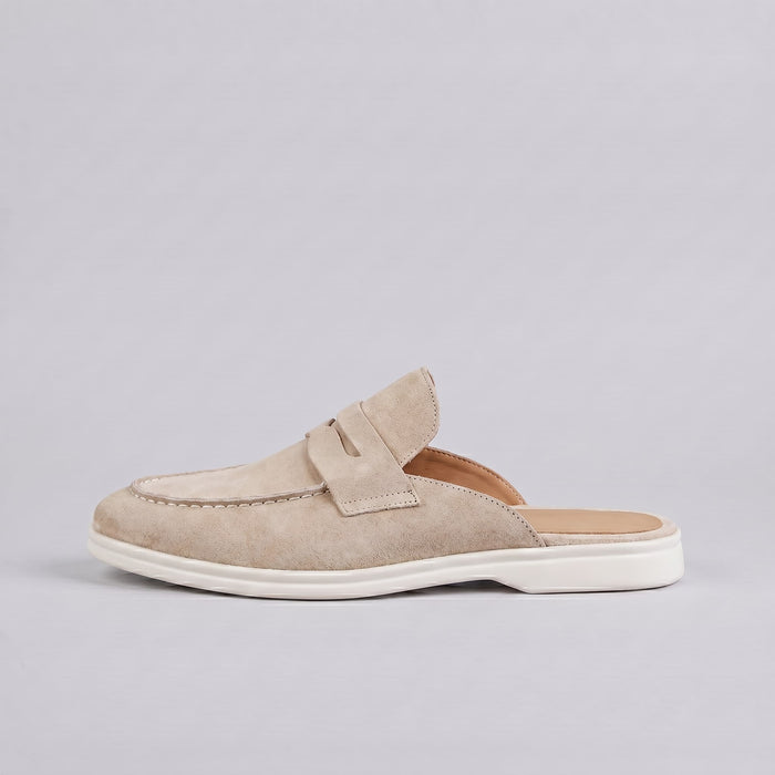 Mule Langford de Camurça Luxuosa