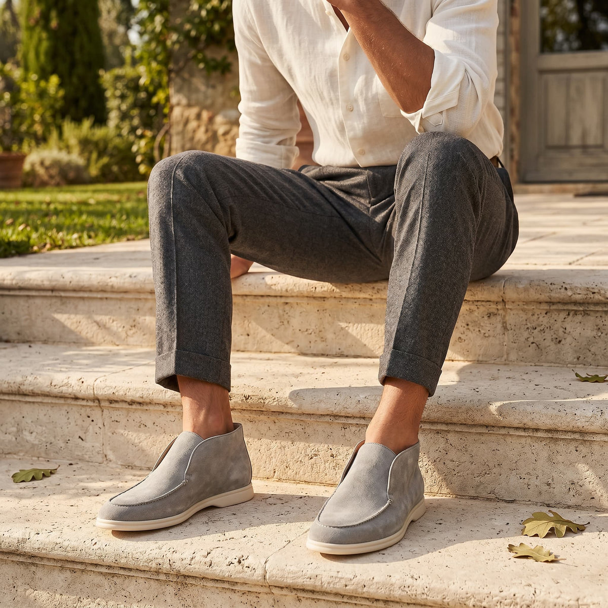 Mocassins Alston de Cano Alto – Estilo e Conforto a Cada Passo