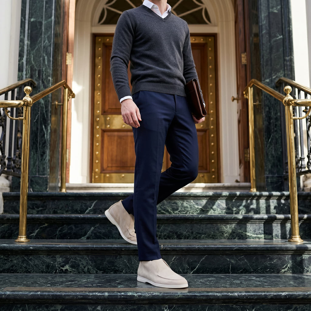 Mocassins Alston de Cano Alto – Estilo e Conforto a Cada Passo