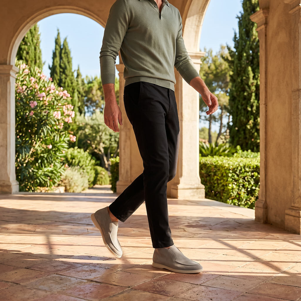 Mocassins Alston de Cano Alto – Estilo e Conforto a Cada Passo