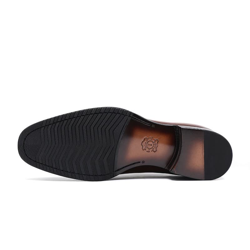 Sapatos Oxford Everton Premium em Couro Inteiriço