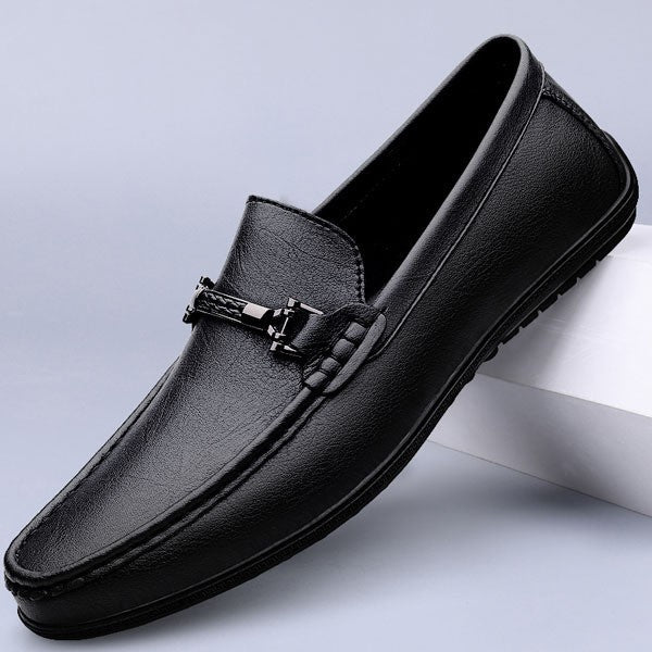Mocassins Raven em Couro Premium