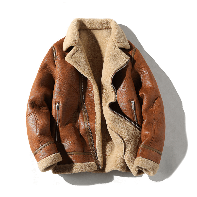 Jaqueta Aviador Frontier – Estilo Robusto, Conforto Atemporal