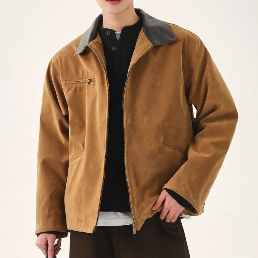 Casaco Clássico de Moleskin Marzano