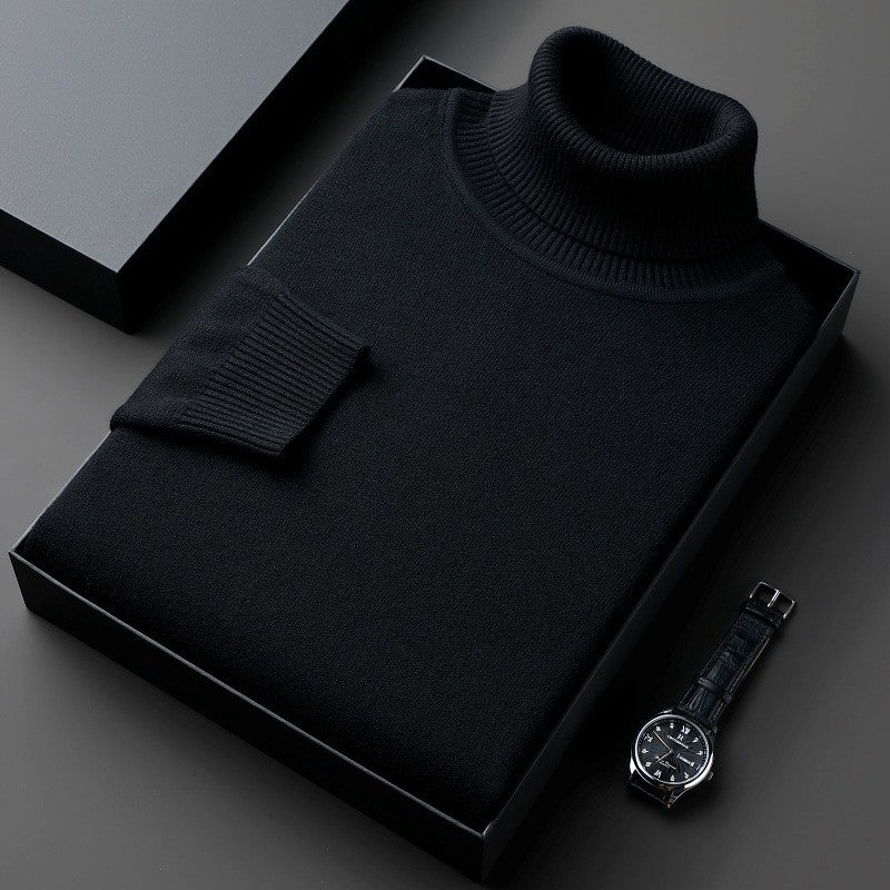 Suéter Ellis de Lã Merino Luxuoso com Gola Alta