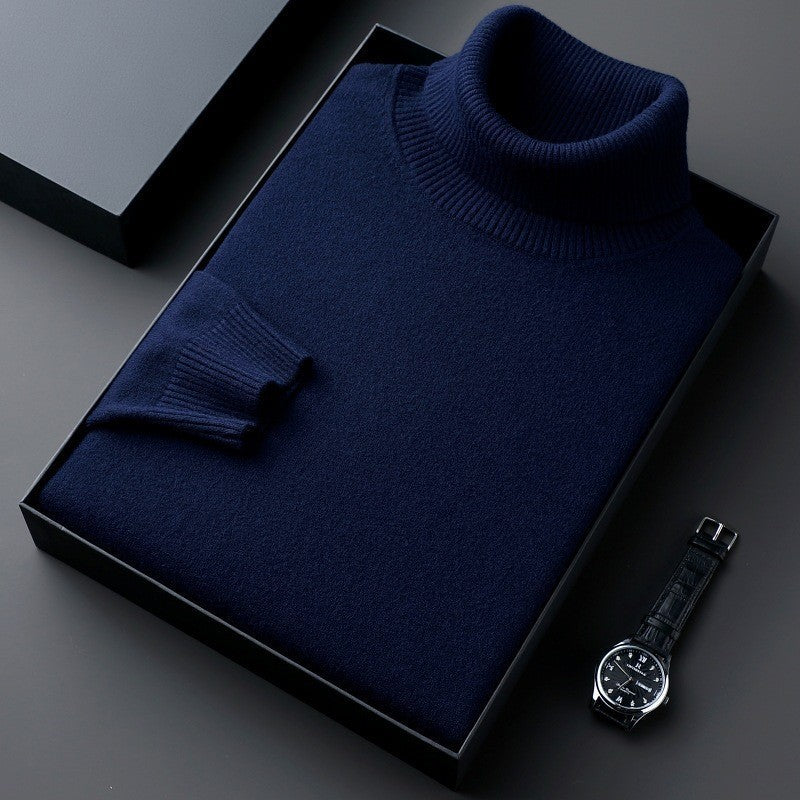 Suéter Ellis de Lã Merino Luxuoso com Gola Alta