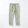 Calça Capri Elegante de Linho