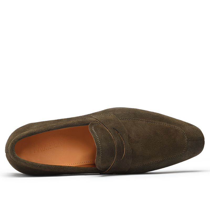 Mocassins Penny Sutton em camurça