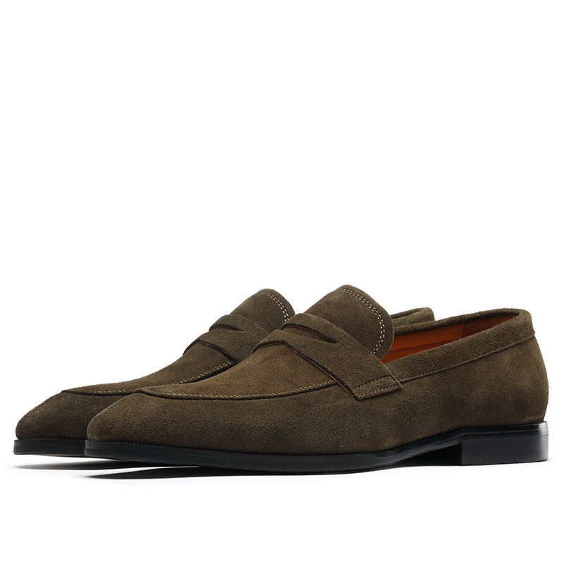 Mocassins Penny Sutton em camurça