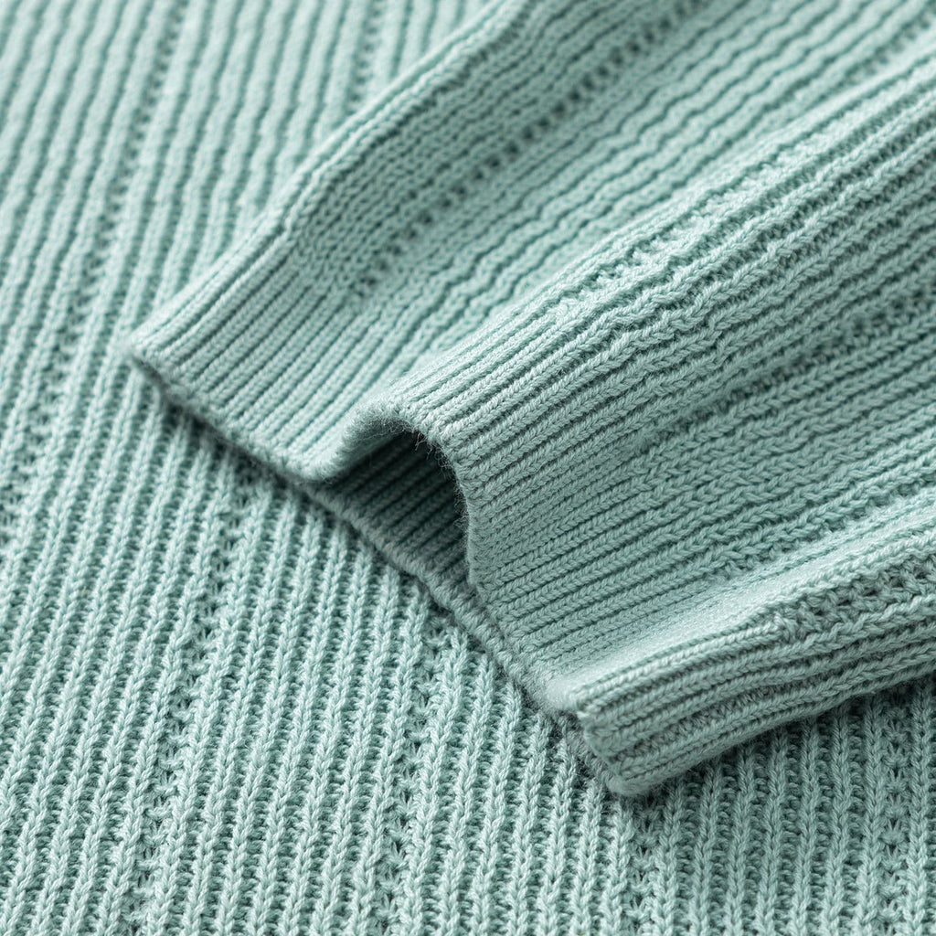 Camisa Polo de Tricô Canelado Texturizado Sestri
