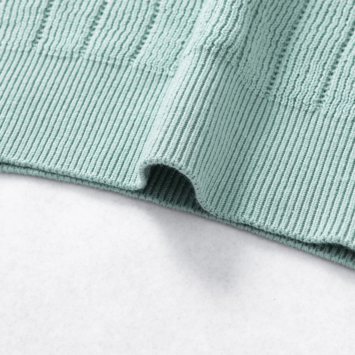 Camisa Polo de Tricô Canelado Texturizado Sestri