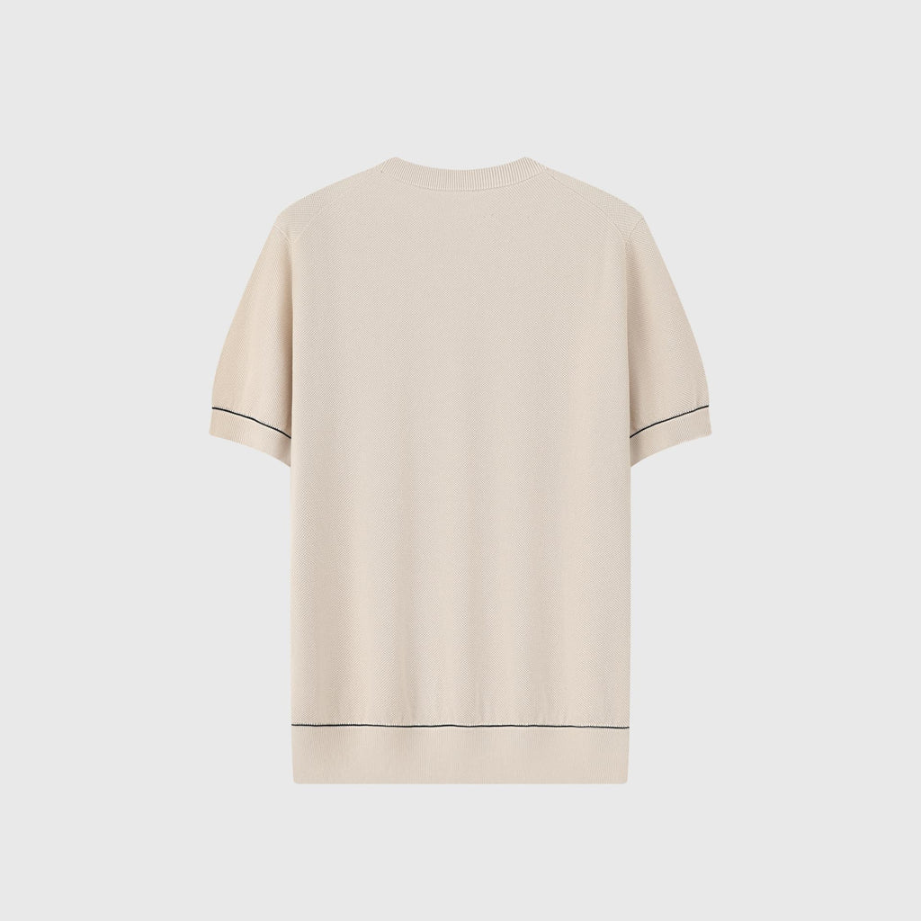 Camiseta de Malha Piquê Texturizada Arona