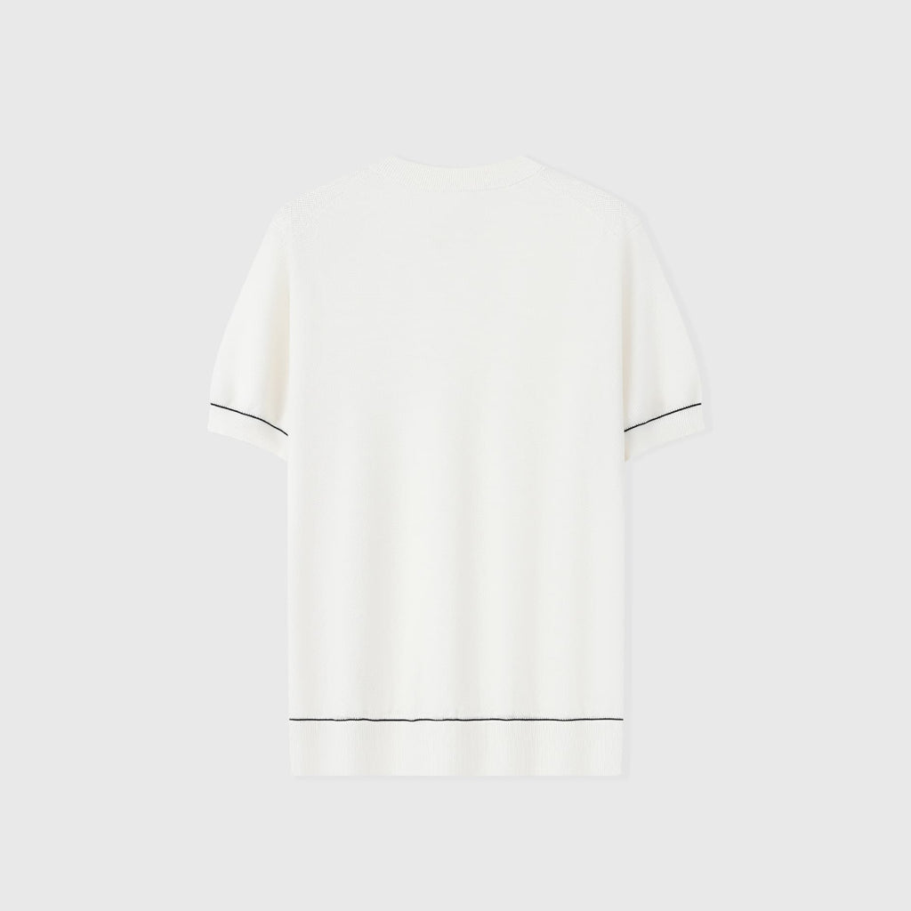Camiseta de Malha Piquê Texturizada Arona