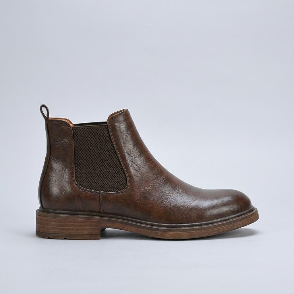 Botas Chelsea de Couro Vintage Radnor