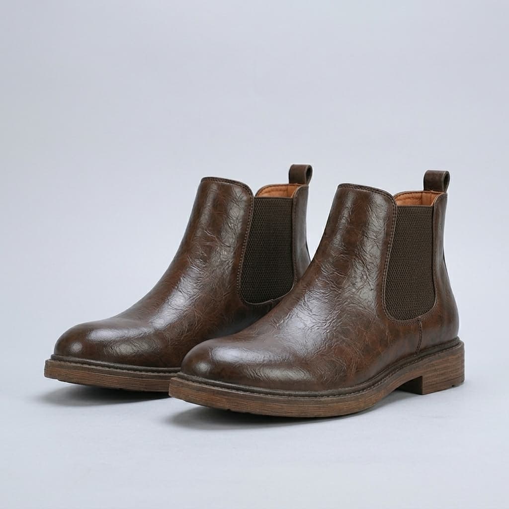 Botas Chelsea de Couro Vintage Radnor