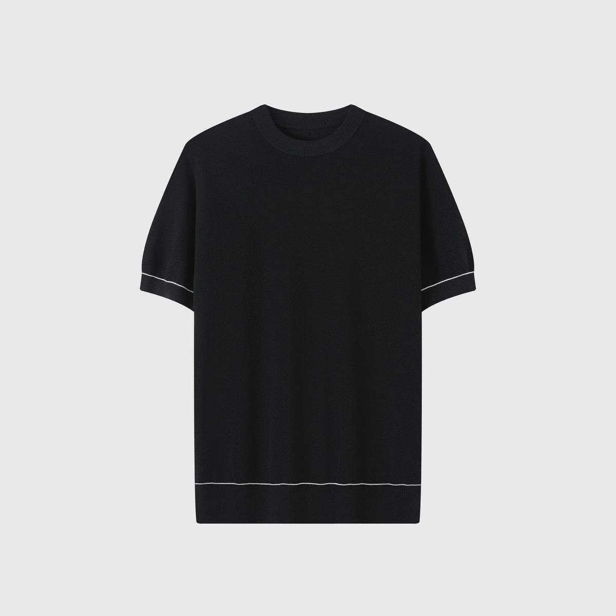 Camiseta de Malha Piquê Texturizada Arona