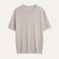 Massa - Camiseta de Malha de Linho e Algodão
