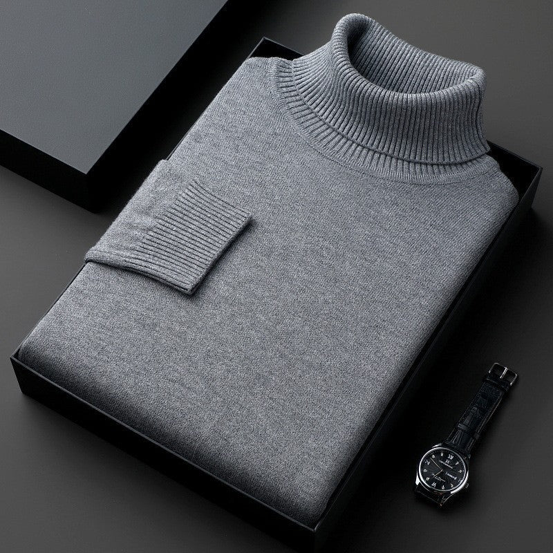 Suéter Ellis de Lã Merino Luxuoso com Gola Alta