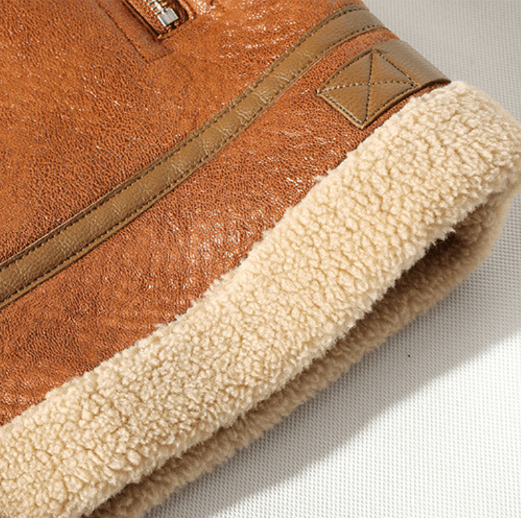 Jaqueta Aviador Frontier – Estilo Robusto, Conforto Atemporal