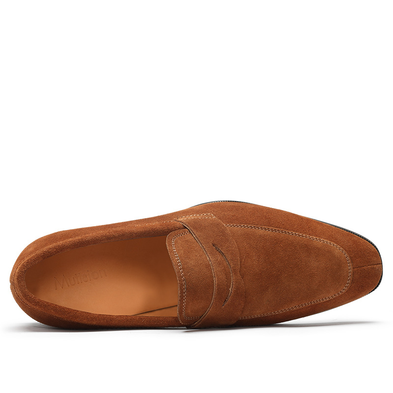Mocassins Penny Sutton em camurça