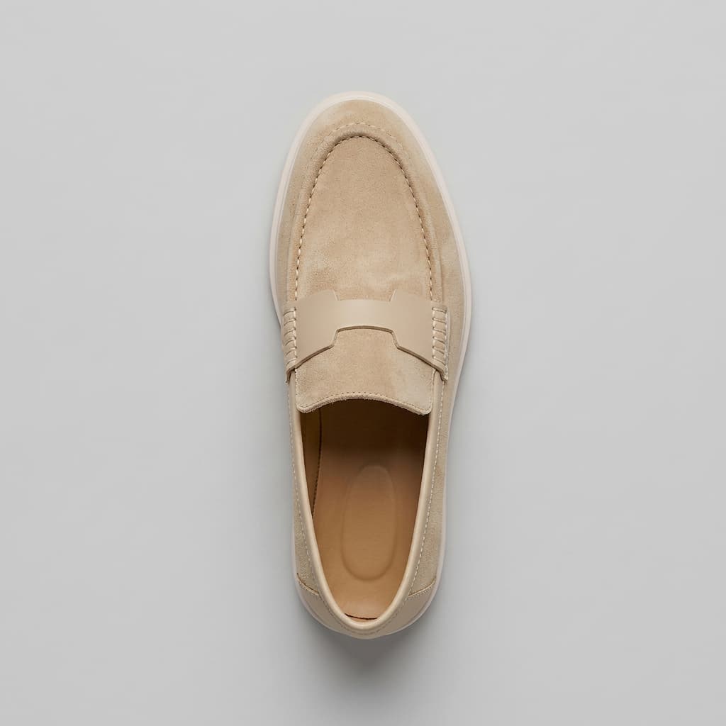 Mocassins Penny Clássicos Brewood em Nobuck