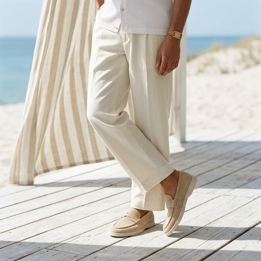 Mocassins Penny Clássicos Brewood em Nobuck
