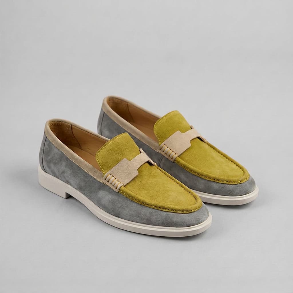Mocassins Penny Clássicos Brewood em Nobuck