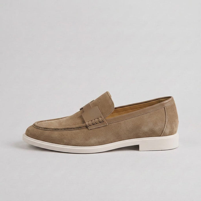 Mocassins Penny Clássicos Brewood em Nobuck