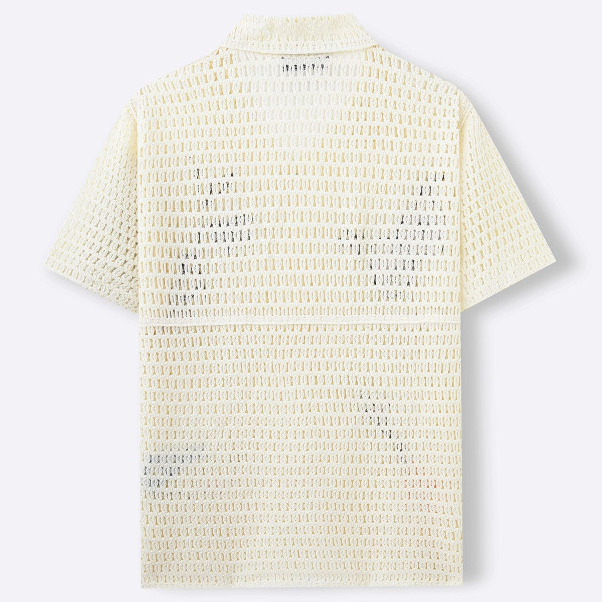 Camisa Polo de Crochê Capri