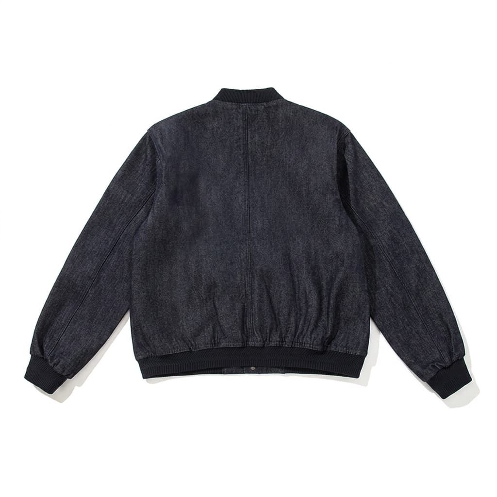 Jaqueta Bomber Premium Winslow em Denim Cru