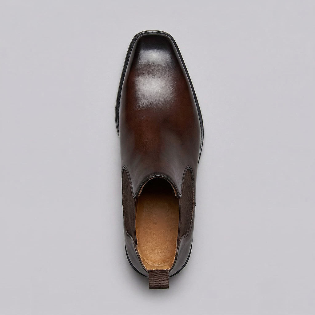 Botas Chelsea Dunmore de Bico Quadrado