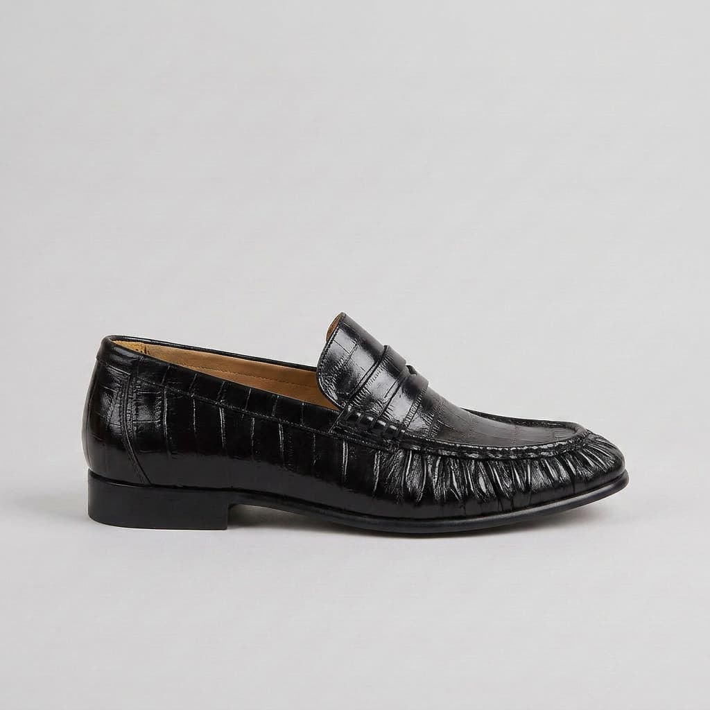 Mocassins Premium Grosvenor em Pele de Enguia