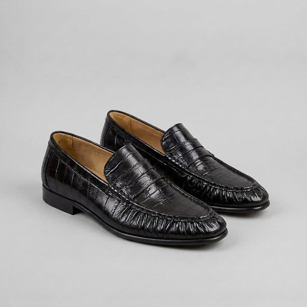 Mocassins Premium Grosvenor em Pele de Enguia