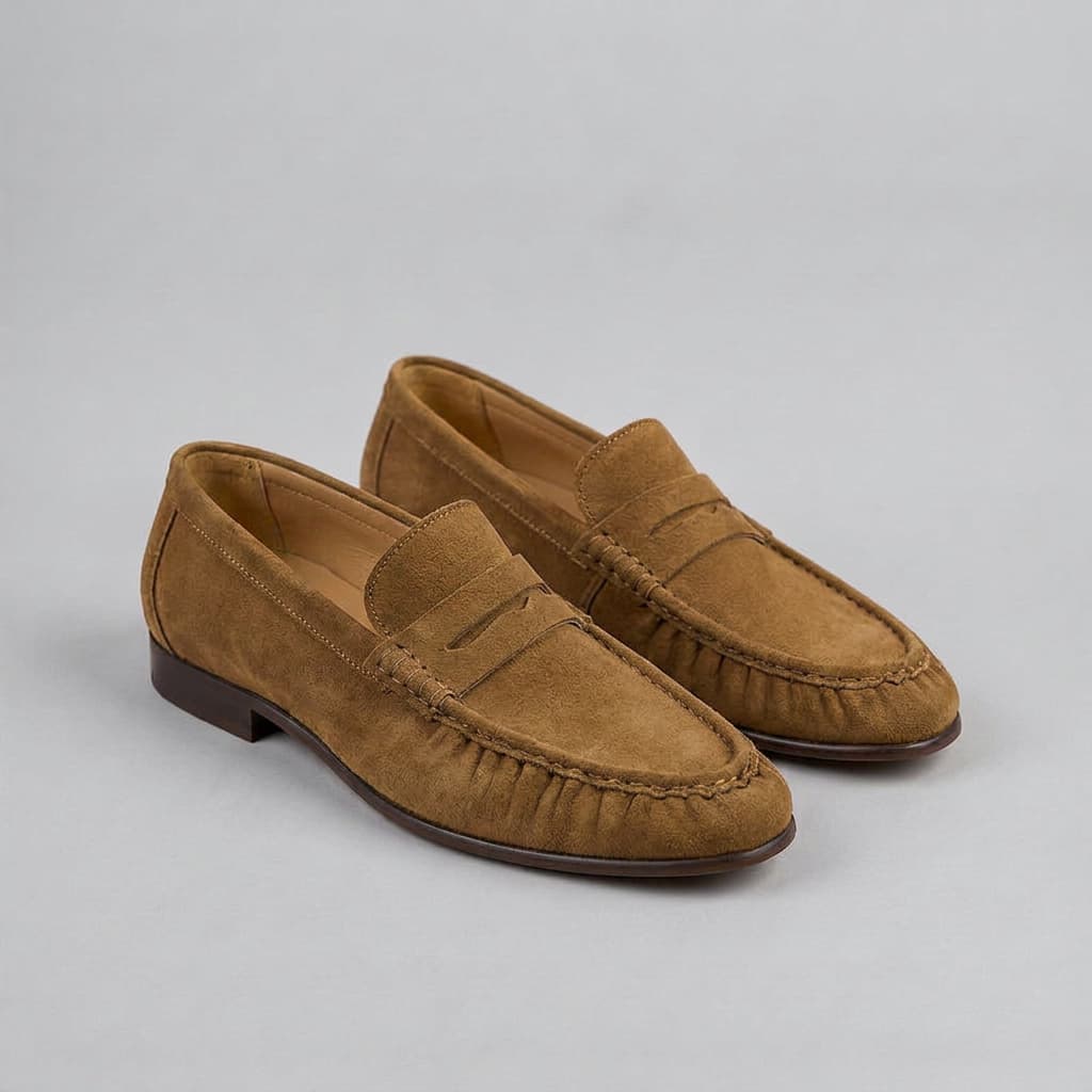 Mocassins clássicos de camurça Grosvenor