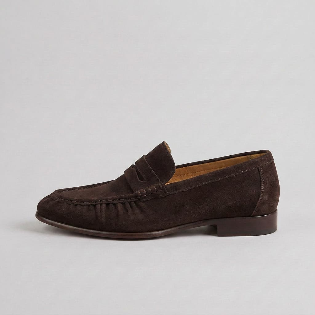 Mocassins clássicos de camurça Grosvenor