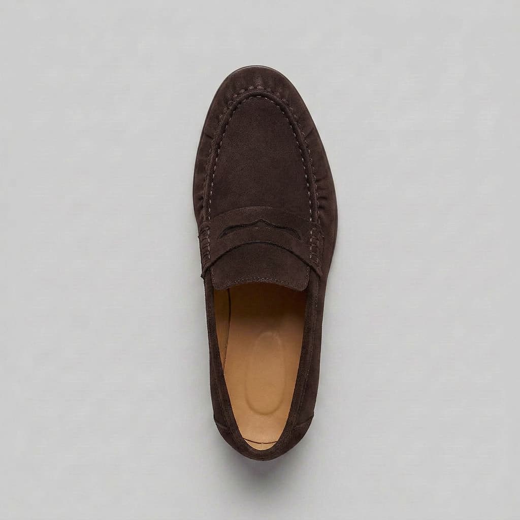 Mocassins clássicos de camurça Grosvenor