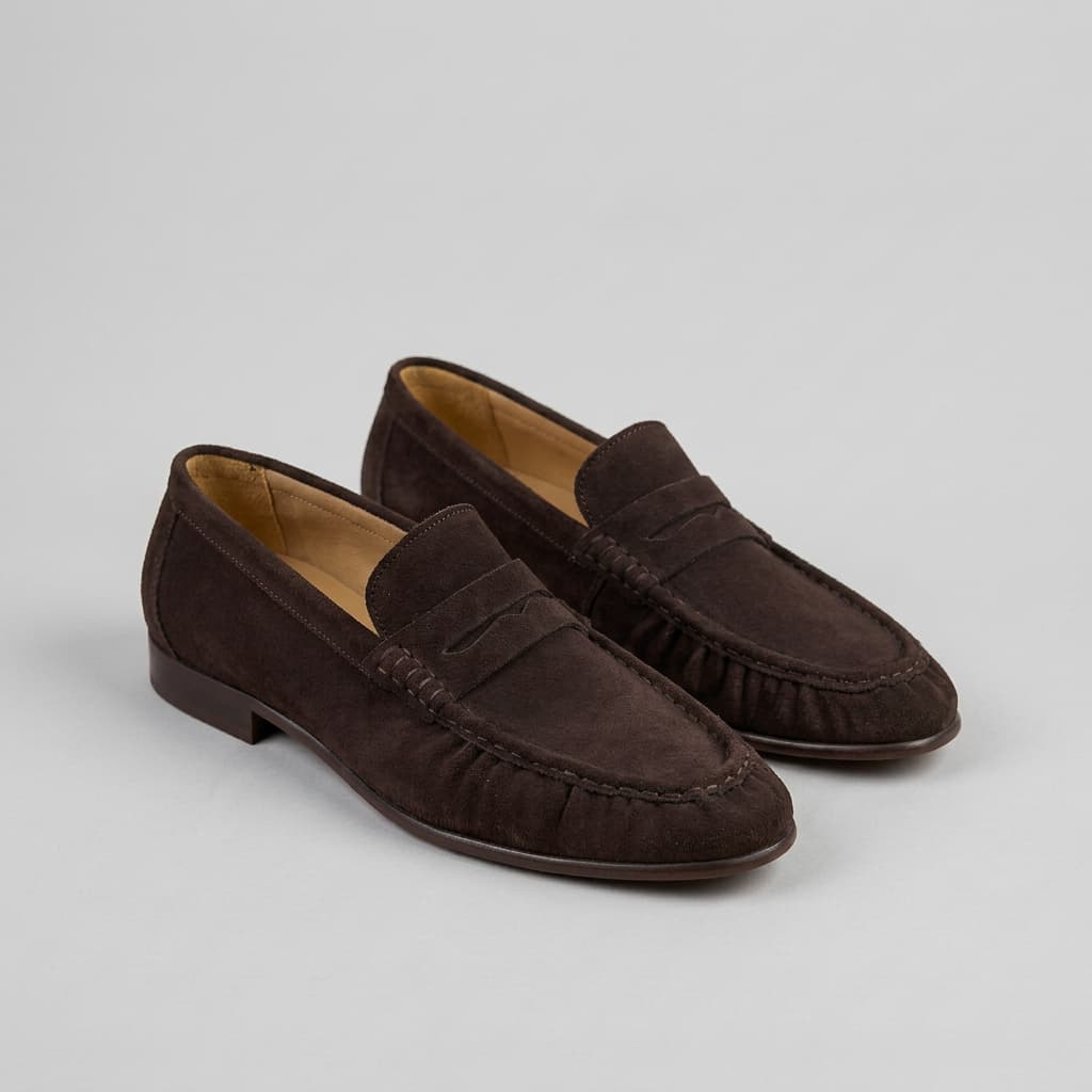 Mocassins clássicos de camurça Grosvenor