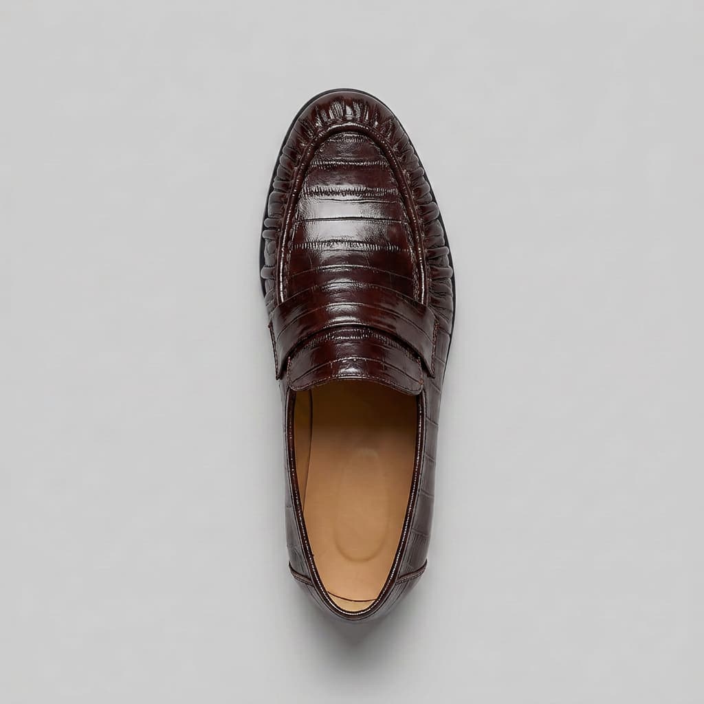 Mocassins Premium Grosvenor em Pele de Enguia