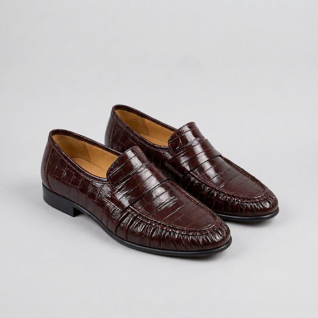 Mocassins Premium Grosvenor em Pele de Enguia