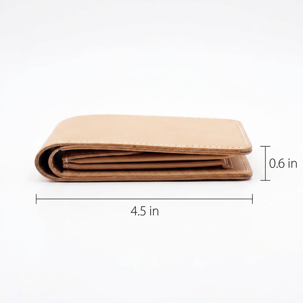 Carteira Dobrável de Couro Premium Aldwick