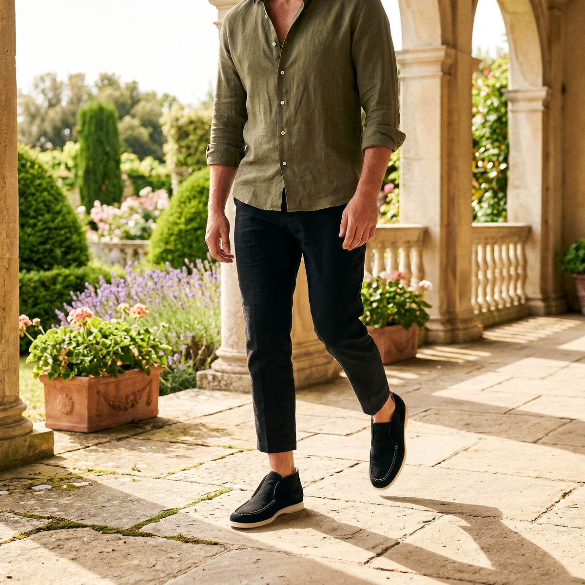 Mocassins Alston de Cano Alto – Estilo e Conforto a Cada Passo